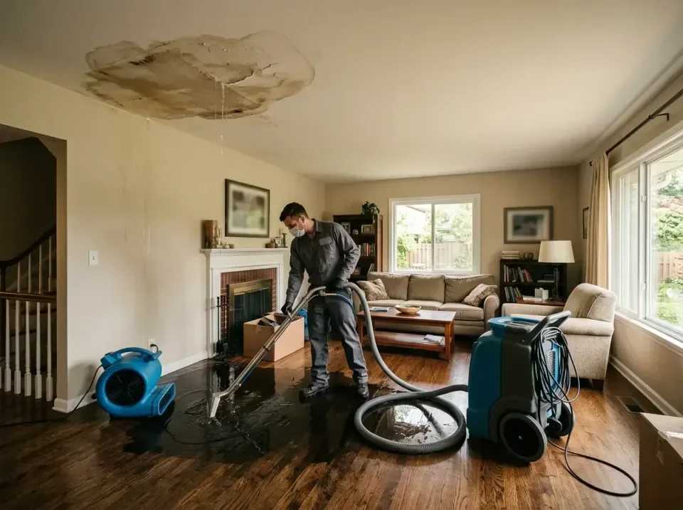 attic-pipe-burst-ceiling-drip-008 — frequently asked questions, Water Damage Restoration & Carpet Care in Elko New Market, MN